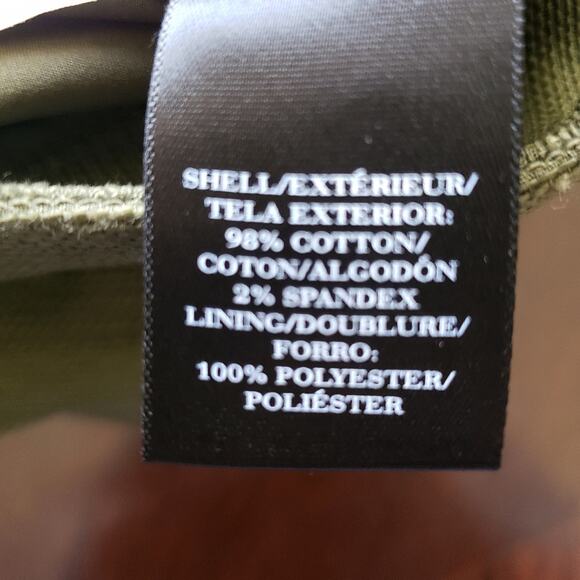 Ann Taylor Space-dyed Striped Pencil Zip Green Lined Mini Skirt Women's - Picture 11 of 12